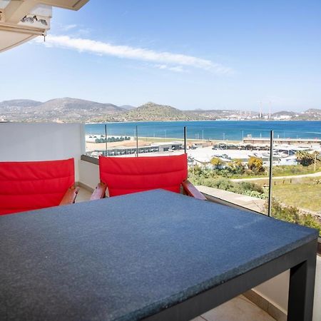 Komfort City Apartment "Elias" Mit Meerblick In Lavrio Kültér fotó