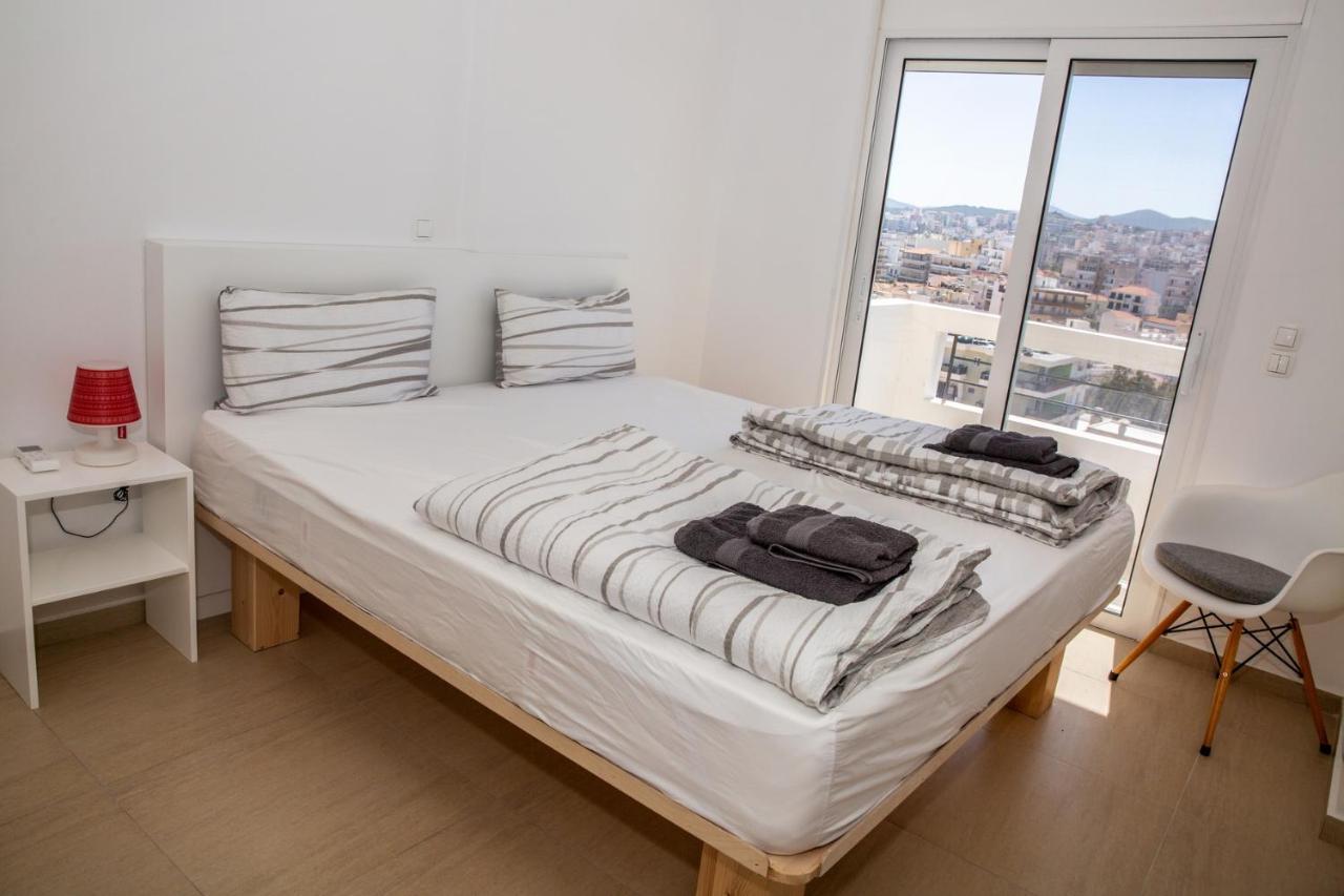 Komfort City Apartment "Elias" Mit Meerblick In Lavrio Kültér fotó
